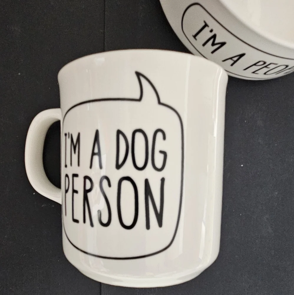 Howligans Ceramic Dog Bowl & Mug NEW in Box